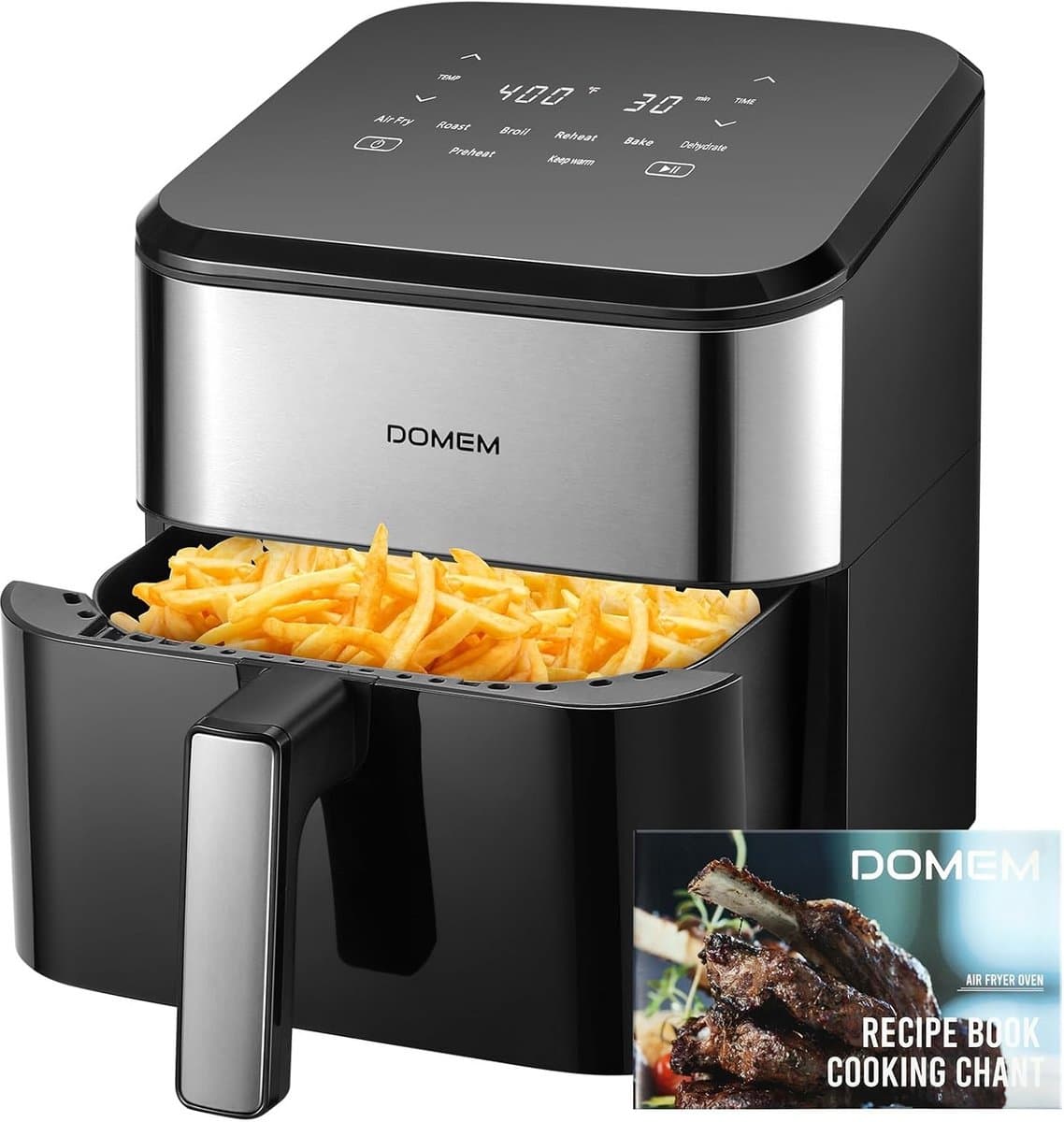 Heteluchtfriteuse 8-in-1 met Grote Oven en Vooraf Ingestelde Functies — afbeelding 1