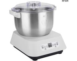RFWR® 5L roestvrijstalen elektrische deegmaker met fermentfunctie, automatische kneedmachine voor thuis bakplezier