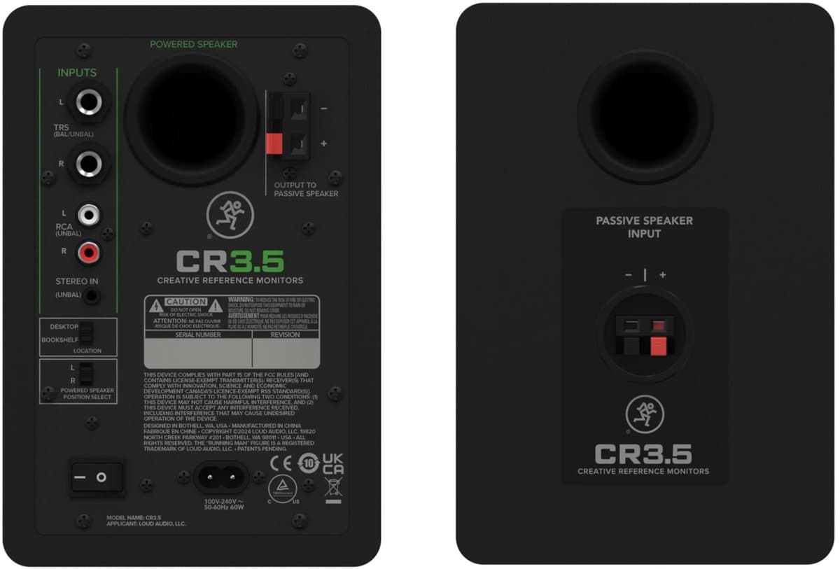Mackie CR3.5BT Zwart (per paar) — afbeelding 1