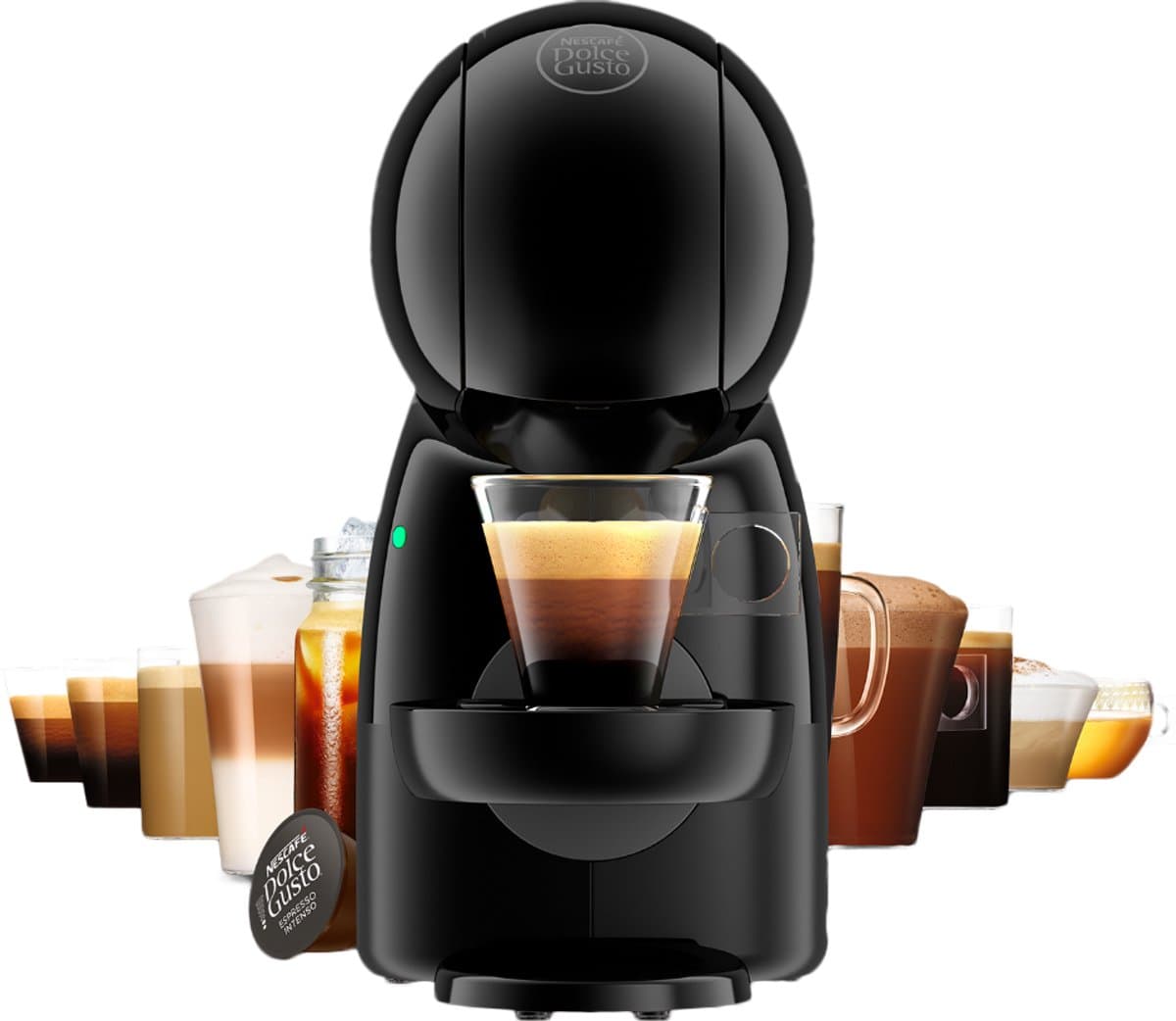NESCAFÉ® Dolce Gusto® Piccolo XS EDG110.AB Pod Machine (DeLonghi) - Black — afbeelding 1