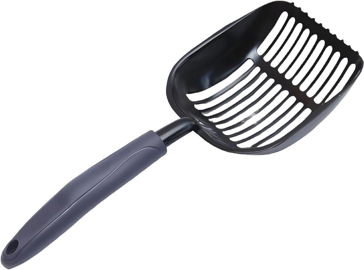 Ash Shovel Fire Pit, Hollow Out Charcoal Scoop, Heat Resistant Metal Shovel Tool, Outdoor Grilling Cleaner for BBQ Grills, Grate, Campfire, Fireplace, Wood Stove, Patio, Backyard — afbeelding 1