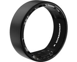 ULTRAHUMAN Ring AIR – Smart Ring | Geen maandabonnement | Bepaal eerst de juiste maat met de Sizing Kit | Slaaptracker - Hartslagmeter - Fitnesstracker – Matt Grey – Size 6