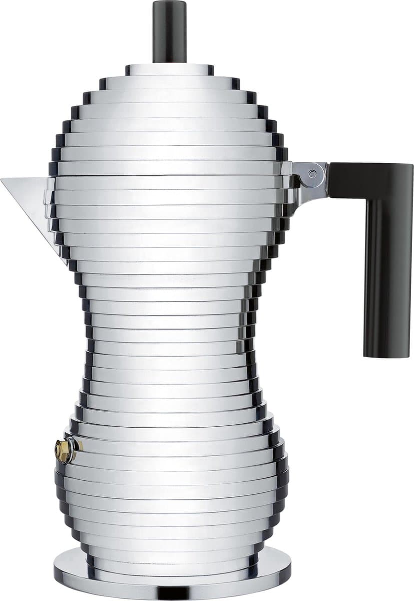 Alessi Pulcina Koffiemaker 30cl Zwart — afbeelding 1
