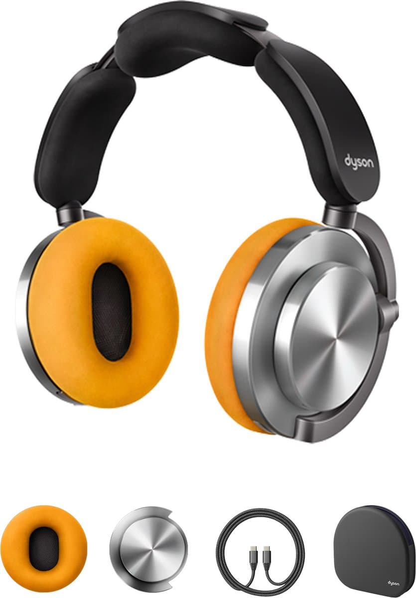 DYSON OnTrac™ 759557-01 Over-ear Draadloze hoofdtelefoon met Noise-cancelling Alluminum — afbeelding 1