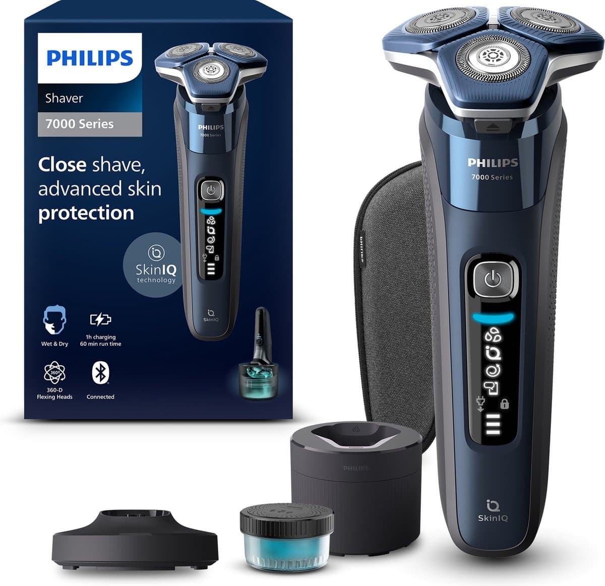 PHILIPS Series 7000 Scheerapparaat mannen Blauw S7885/55 — afbeelding 1