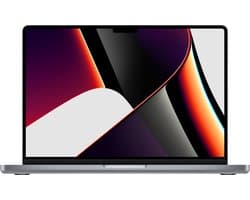 Apple MacBook Pro (Oktober, 2021) MKGQ3D/A - 14 inch - Apple M1 Pro - 1 TB - Space Grey - QWERTZ