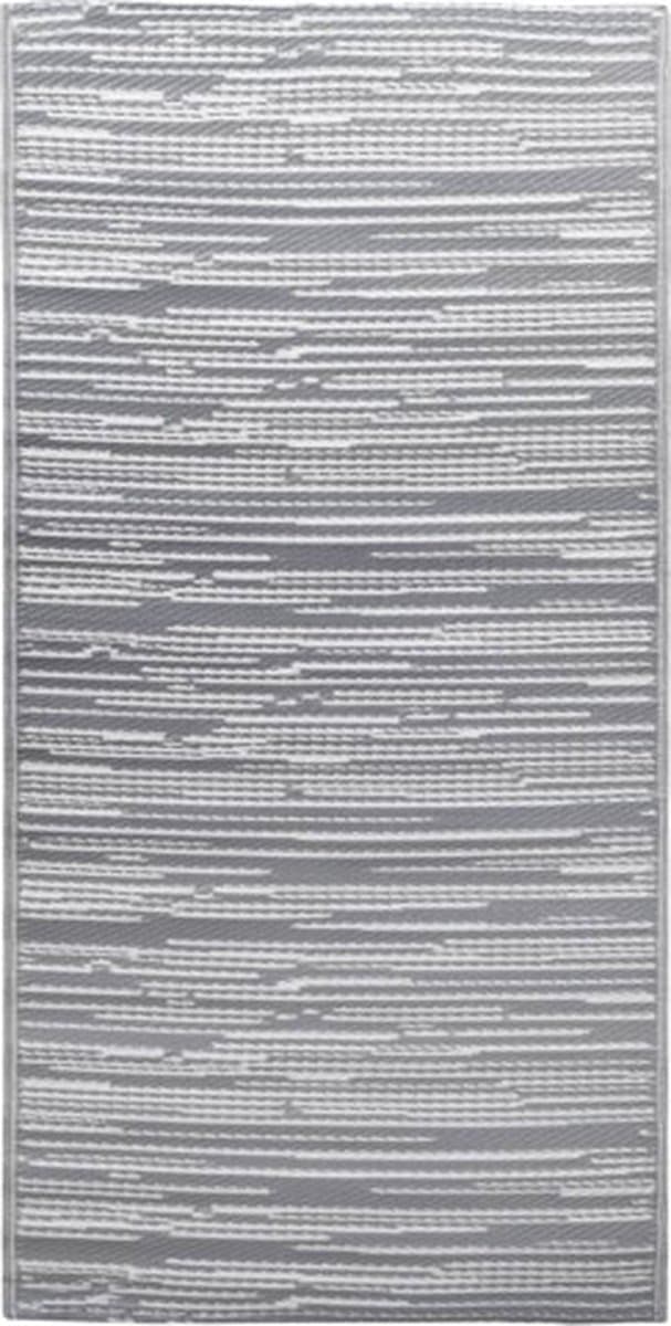 vidaXL - Buitenkleed - ARAKIL - 160x230 - cm - PP - grijs — afbeelding 1