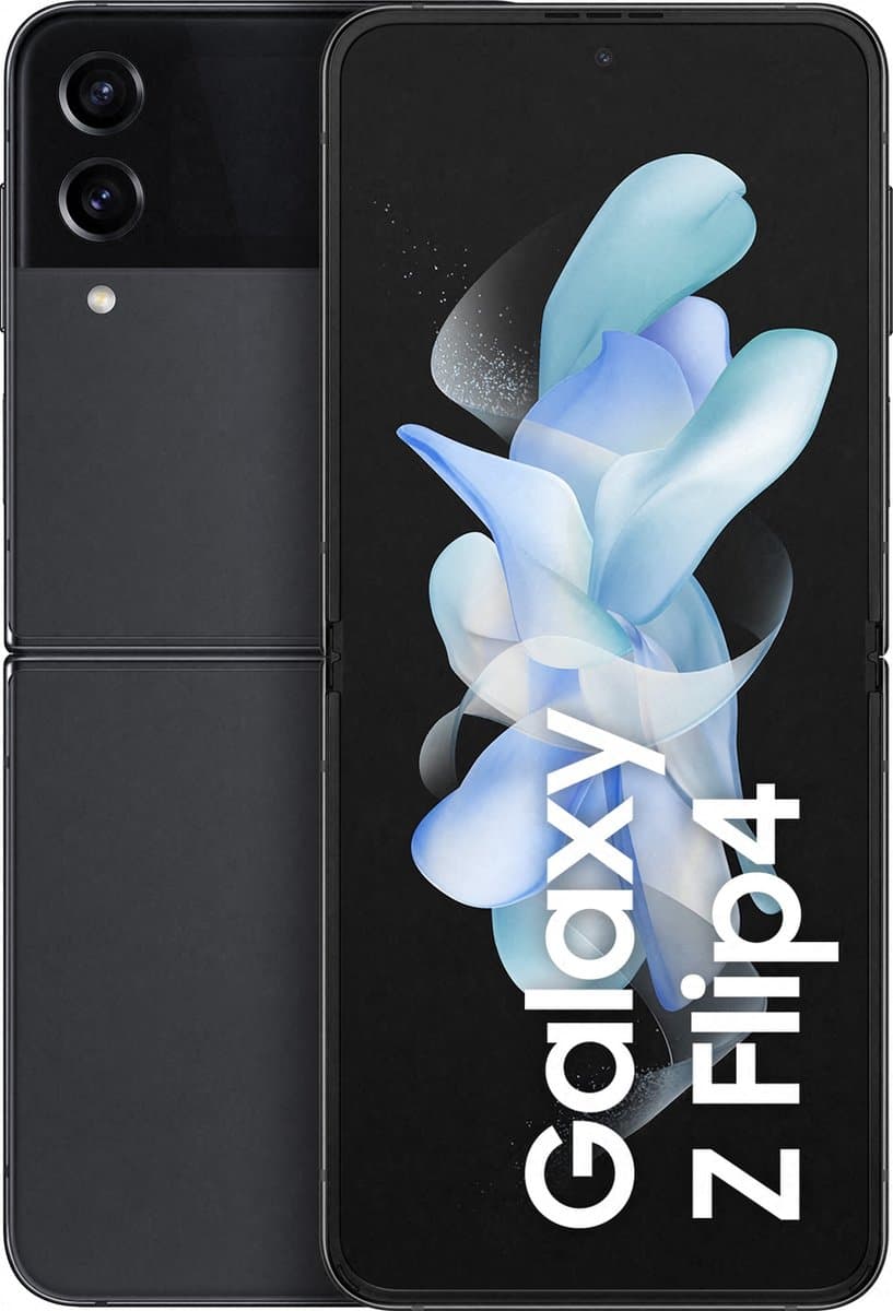 Samsung Galaxy Z Flip 4 - 128GB - 5G - Graphite — afbeelding 1