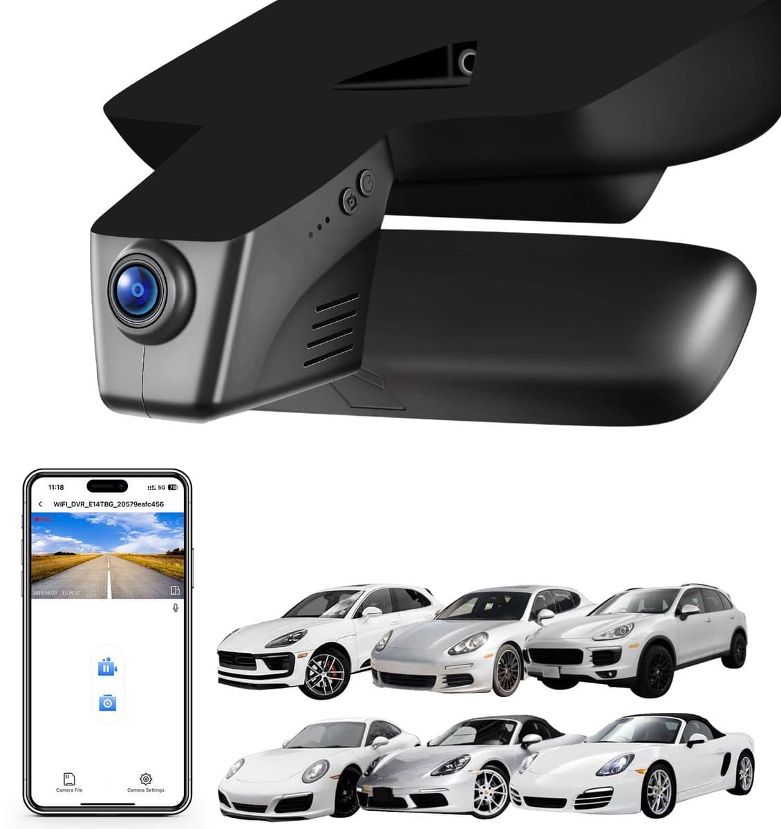 Solidchoice - 4K Dashcam voor Diverse Porsche Modellen — afbeelding 1