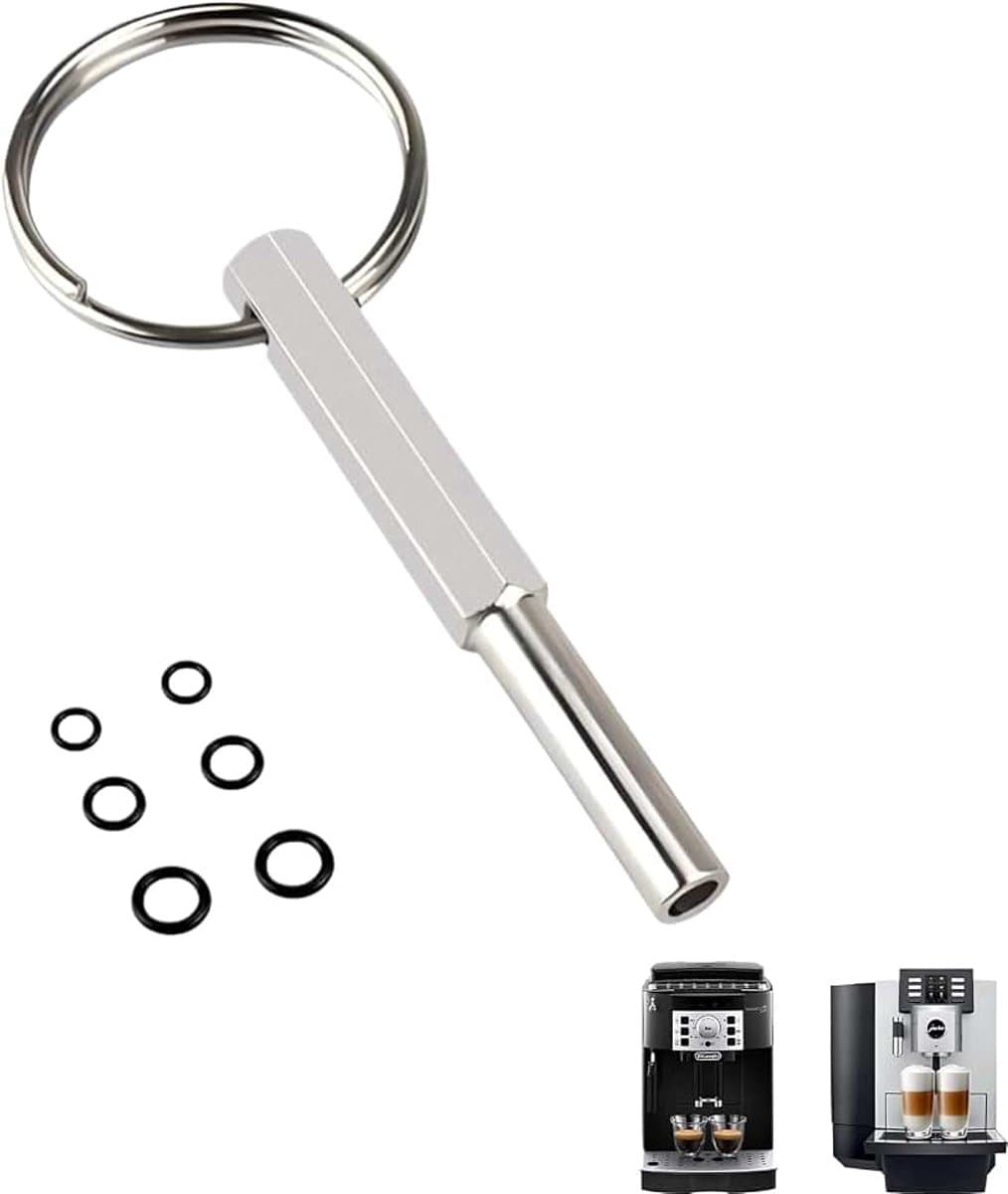 Volautomatische koffiemachine, ovale kopsleutel, compatibel met Jura/Krups/Aeg volautomatische koffiemachines, Jura ovale kopsleutel, ovale kop, reparatiegereedschap voor koffiemachineonderhoud — afbeelding 1