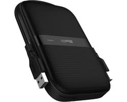 Externe Harde Schijf - Portable Hard Drive - Bestanden Opslaan - Militaire Kwaliteit Certificering - 2 TB - Zwart