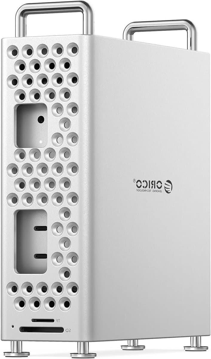 Externe SSD - Opslagstation Datadrager - Bestanden Opslaan - Compact Design - 2TB - Zilver — afbeelding 1