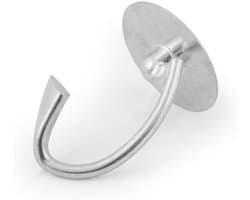 Keukenmachine Garde - Accessoire Haak - Deeg Mengen - Roestvrij Staal - 10 x 16 x 10 cm - Zilver