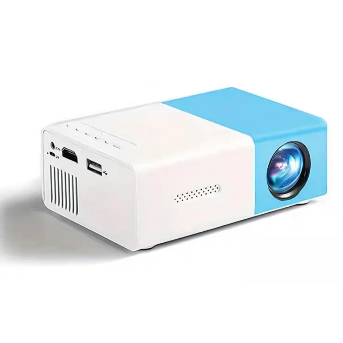 SnelShoppen - YG300 Mini-videoprojector, Mini-led-beamer, 1080P Full HD Overheadprojector, LED Thuisbioscoop, Compatibel met Smartphone, Tablet, Lapto — afbeelding 1