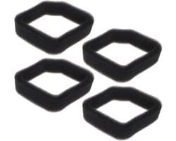 SnelShoppen - 4 Stuks Spons Luchtfilter Vervanging voor Ryobi Grasmaaier en Blazer, Geschikt voor RY251PH, RY254BC, RY30020, RY52002, Hoogwaardige Sch
