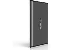 Externe Harde Schijf - Draagbare Opslag - Bestanden Opslaan - Ultradun Aluminium - 1 TB - Grijs