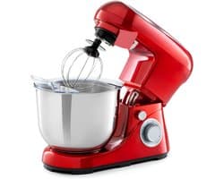 Ploutos® Keukenrobot - Keukenmixer - Keukenmachine - Rood - 33cm x 23cm x 38cmKeukenrobot - Keukenmachine - Keukenmixer - Rood - 33cm x 23cm x 38cm
