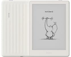 2e Kansje BOOX Go 6 (Gen II) - 6'' e-Reader – Schelp - 300 PPI ePaper, Android, Google Play Store, 3 GB RAM, 32 GB opslag, microSD, verstelbare frontverlichting, InkSense Plus-compatibel