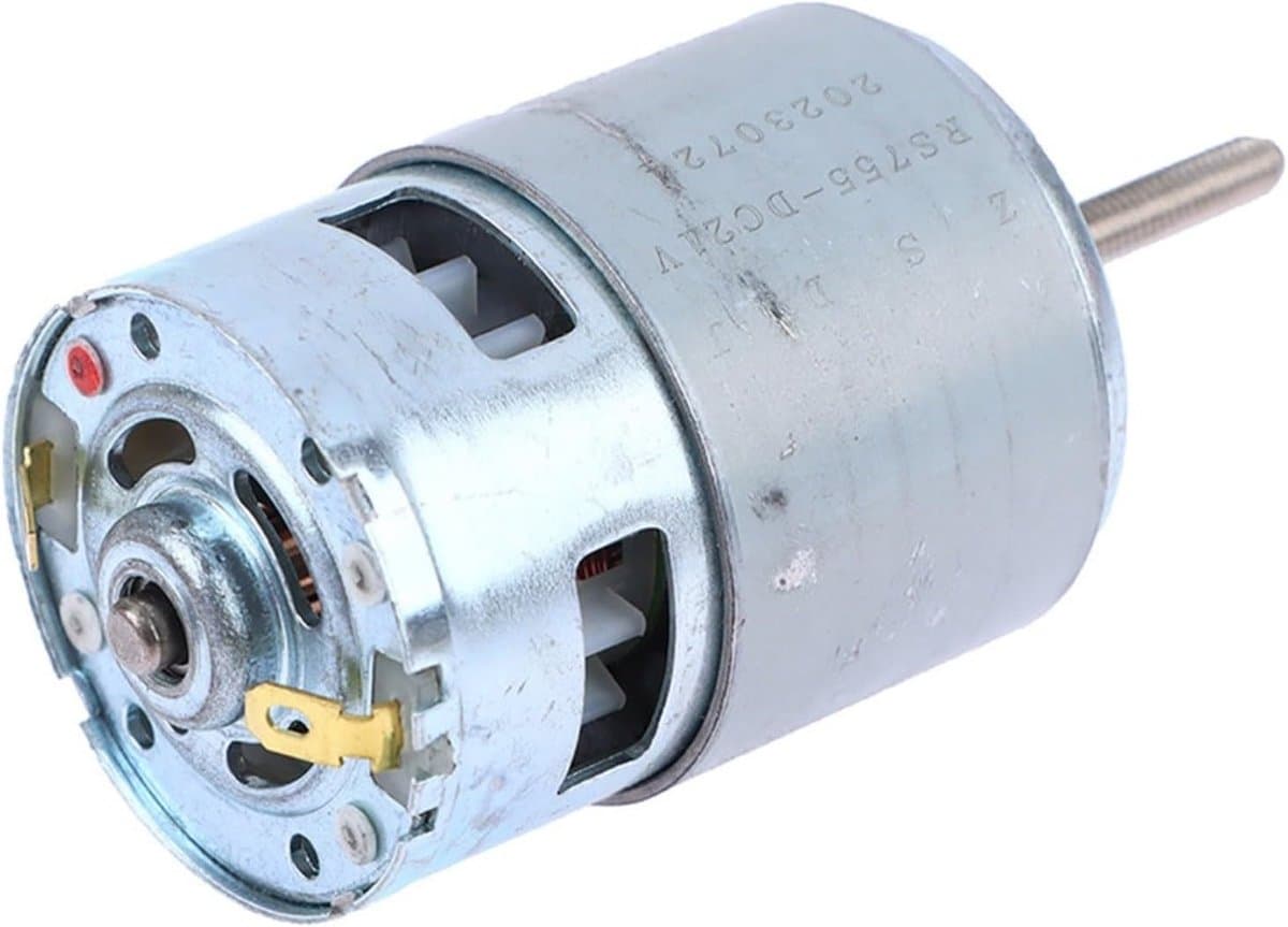 Grasmaaier Motor - Reserveonderdeel Lithium - Tuinonderhoud - Borstelloos Ontwerp - 98 x 445 cm - Zilver — afbeelding 1