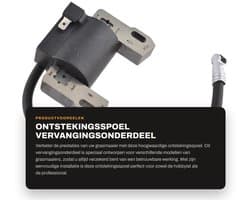 Dailygoods- Ontstekingsspoel Geschikt voor Briggs Stratton 590454 - Bobine - Pakket met 1 stuk - Vervangingsonderdeel - Hoge kwaliteit - Eenvoudige installatie