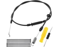 Dailygoods - Koppeling Drive Kabel - Vervangingsonderdeel - Geschikt voor grasmaaier - Benzine grasmaaier - Onderdeelnummer 381030051/0 - Voor diverse...