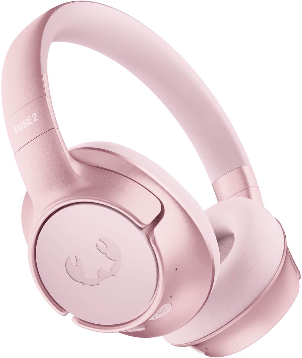 Fresh 'n Rebel Clam Fuse 2 - Koptelefoon Noise Cancelling met 80 uur Speeltijd - Draadloos (Bluetooth 6.0) - Met Microfoon - Verbind 2 apparaten tegelijk - Personal Sound App (Pastel Pink) — afbeelding 1