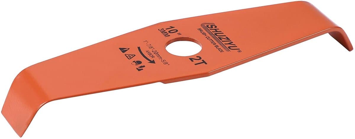SnelShoppen - 255mm Borstelsnijder Mes, 3mm Dikte, SK-5 Staal, Universele Arbor 25.4mm, Tuingereedschap voor Grasmaaier en Borstelsnijder — afbeelding 1