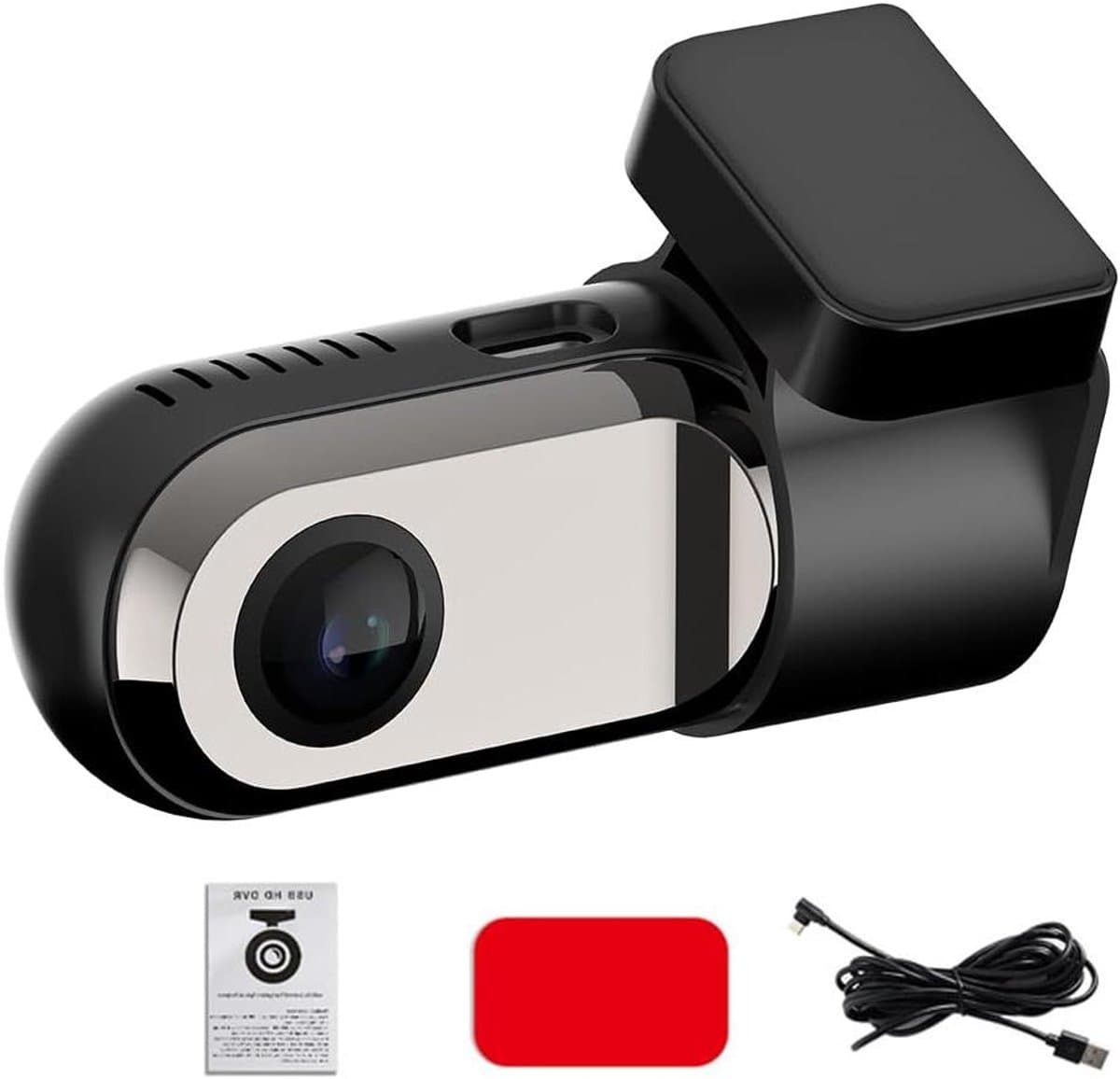 Auto Camera - Rijrecorder DVR - Veilig Rijden - ADAS Ondersteuning - 140 Graden - Zwart — afbeelding 1