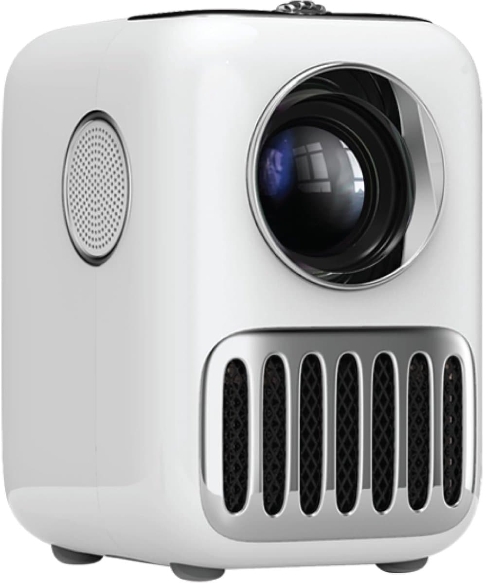 SnelShoppen - WANBO T2R Max Android 9-projector | Native 1080P 4K-ondersteuning | 350 ANSI | WiFi Bluetooth | 16 GB opslag | Stofvrije motor | Ideaal — afbeelding 1