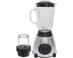 Keukenmachine met Molen - Blender Kruidenmaker - Maaltijden Bereiden - Doorvoerspleet Toevoegen - 245H cm - Zwart