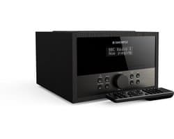 Oakcastle DAB400 Muziek Systeem - DAB & FM Radio - USB- & AUX - Wekker - Afstandsbediening - Zwart