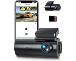 SP® Dashcam - Dashcam voor Auto - Dashcam voor En Achter - Zwart - 4cm x 6cm x 3cm