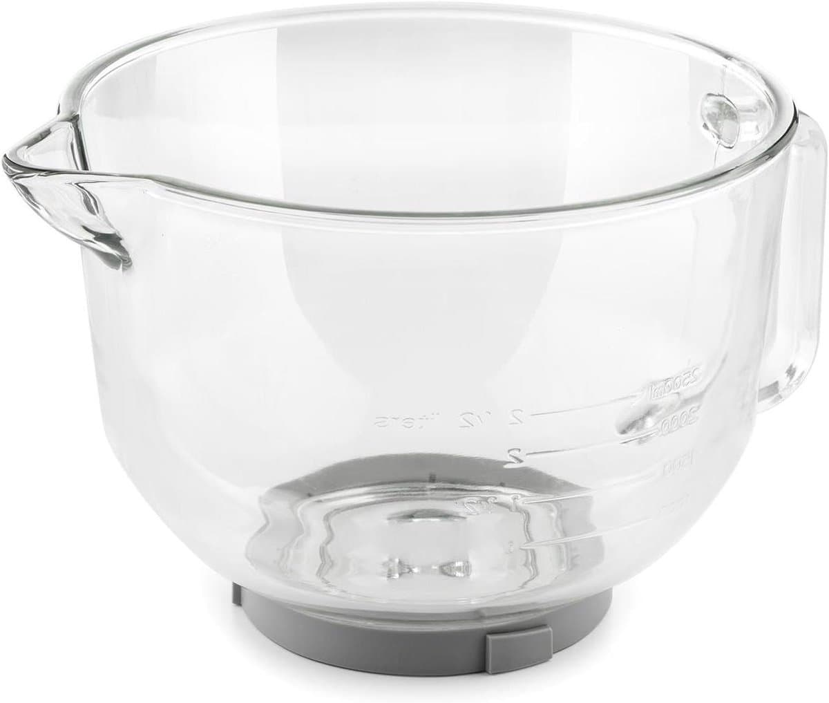 Glazen Mengkom - Kom Accessoire - Keukenwerk - Breukvast Glas - 25 Liter - Transparant — afbeelding 1