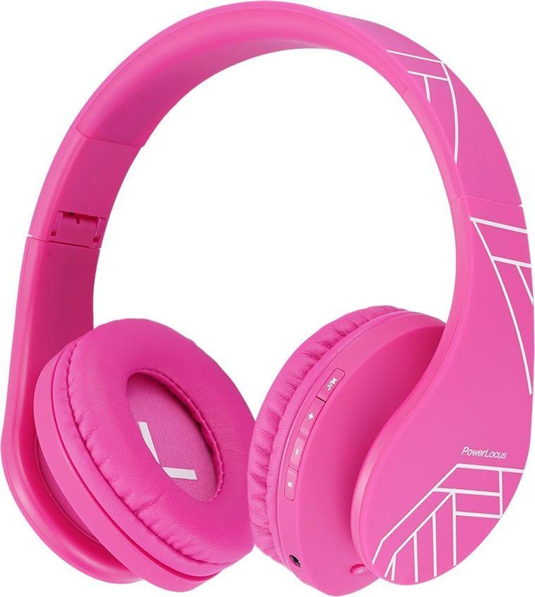 PowerLocus P2 draadloze Over-Ear Koptelefoon Inklapbaar koptelefoon voor kinderen - veilig volume van 85 dB - Bluetooth Hoofdtelefoon - Met microfoon — afbeelding 1