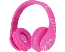 PowerLocus P2 draadloze Over-Ear Koptelefoon Inklapbaar koptelefoon voor kinderen - veilig volume van 85 dB - Bluetooth Hoofdtelefoon - Met microfoon