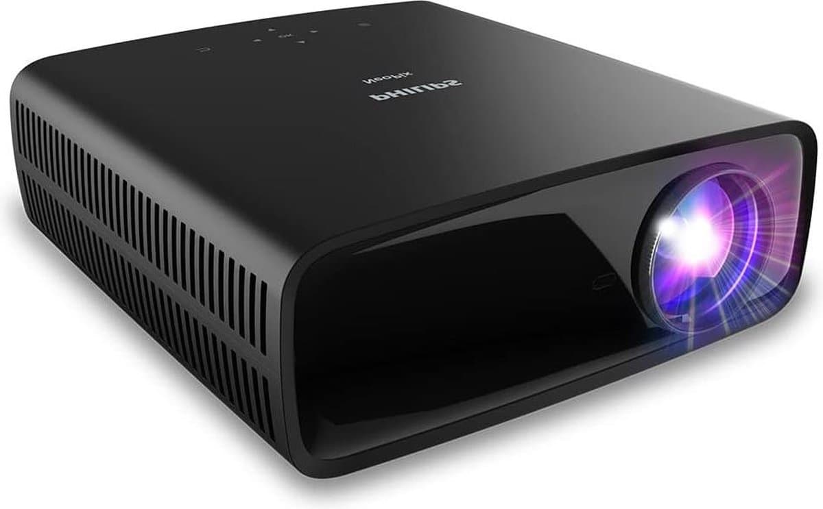 True Full HD NeoPix 730 projector - 1080p hoog contrast - beeldcorrecties - flexibele configuratie - stille ventilator - krachtig 2.1-geluidssysteem Beamer — afbeelding 1