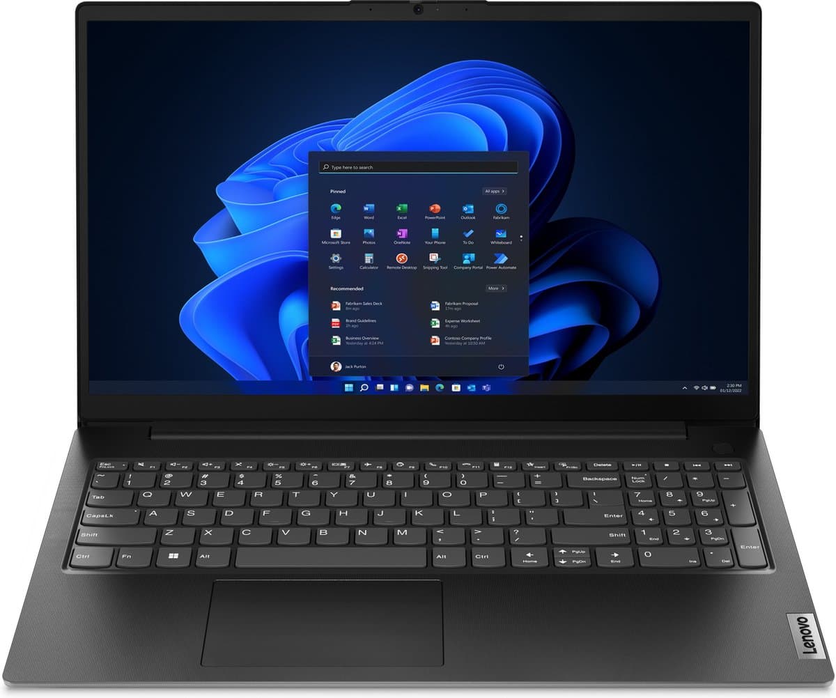 Lenovo V15 G4 - 15.6" FHD - Ryzen 3 - 8GB - 512GB - Windows 11 Pro - 3 jaar garantie — afbeelding 1