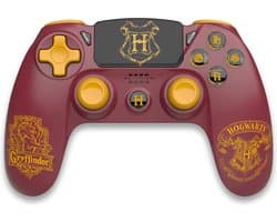 Freaks and Geeks Harry Potter Draadloze controller geschikt voor PS4 - LED - Rood