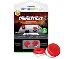KontrolFreek FPS Inferno Thumbsticks - Rood/Wit (Xbox)