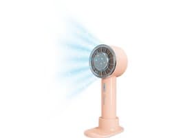 Qware - Handheld Ice Fan - Pink
