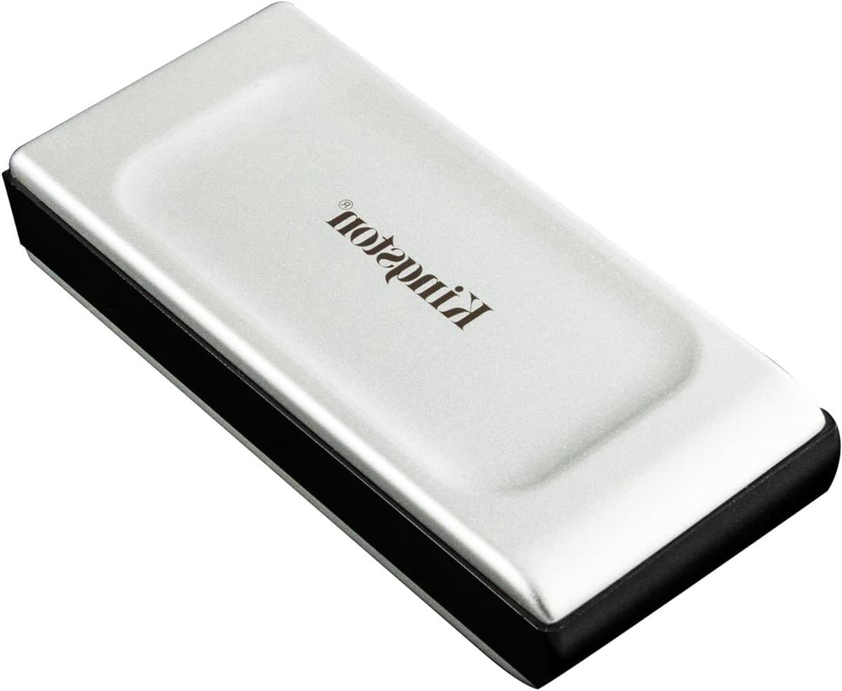 Draagbare SSD - Externe Opslag - Bestanden Overzetten - Hoge Snelheid - 2000 GB - Rood — afbeelding 1