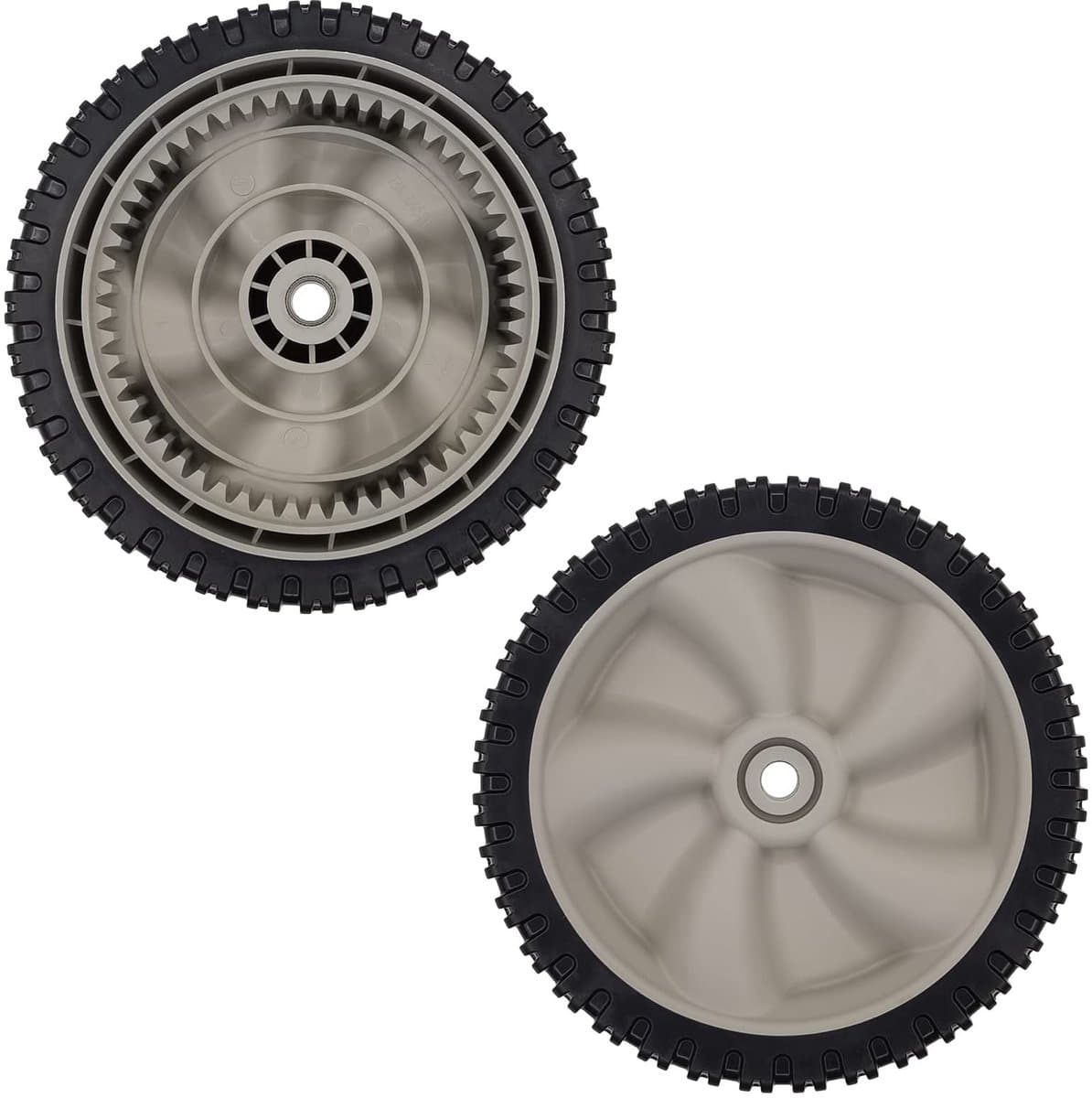 Byshayne- Grasmaaierwiel 8" - 2 Stuks - Compatibel met Craftsman/Huskee/Troy Bilt - Vervangend Wiel - Geschikt voor diverse modellen - Schokbestendig - Maaiwiel — afbeelding 1