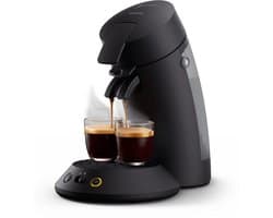 Philips Senseo Original Plus Koffiepadmachine CSA210/22 - Keuze uit 1 of 2 Kopjes - Instelbare Intensiteit - Automatische Uitschakeling - Zwart
