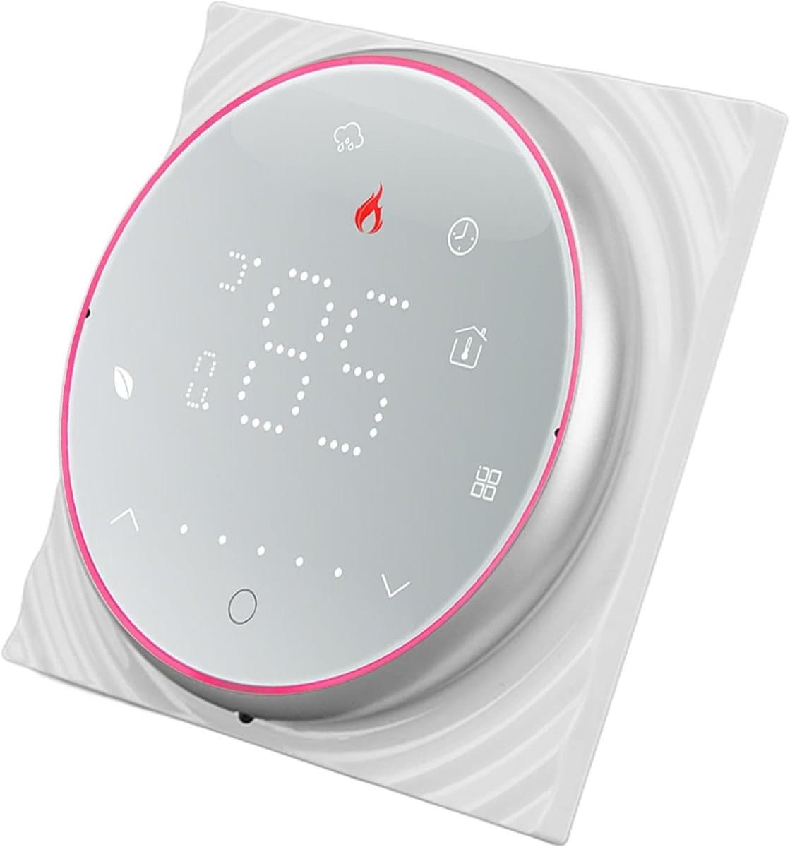 Draadloze Thermostaat - Slimme Regelaar - Temperatuur Regelen - Hoge Nauwkeurigheid - 13mm Paneel - Wit — afbeelding 1