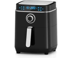 Heteluchtfriteuse - Airfryer Digitaal - Gezond Koken - Intuïtief Touchscreen - 35 Liter - Zwart