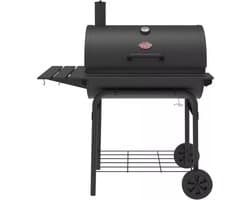 Char-Griller Pro Deluxe Grill Vat Houtskool - Zwart