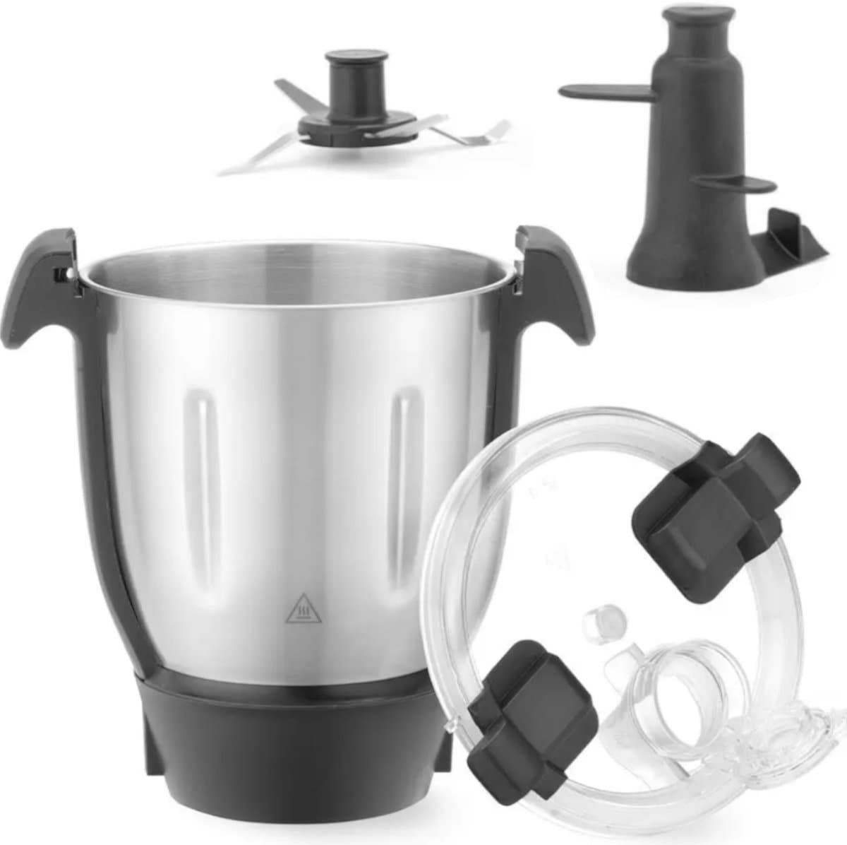 Hendi HENDICHEF - Keukenmachine Accessoire - Misa en Mes - Roestvrijstaal — afbeelding 1