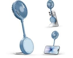 Fresh 'n Rebel Magnetic Fan - Bubbly Blue