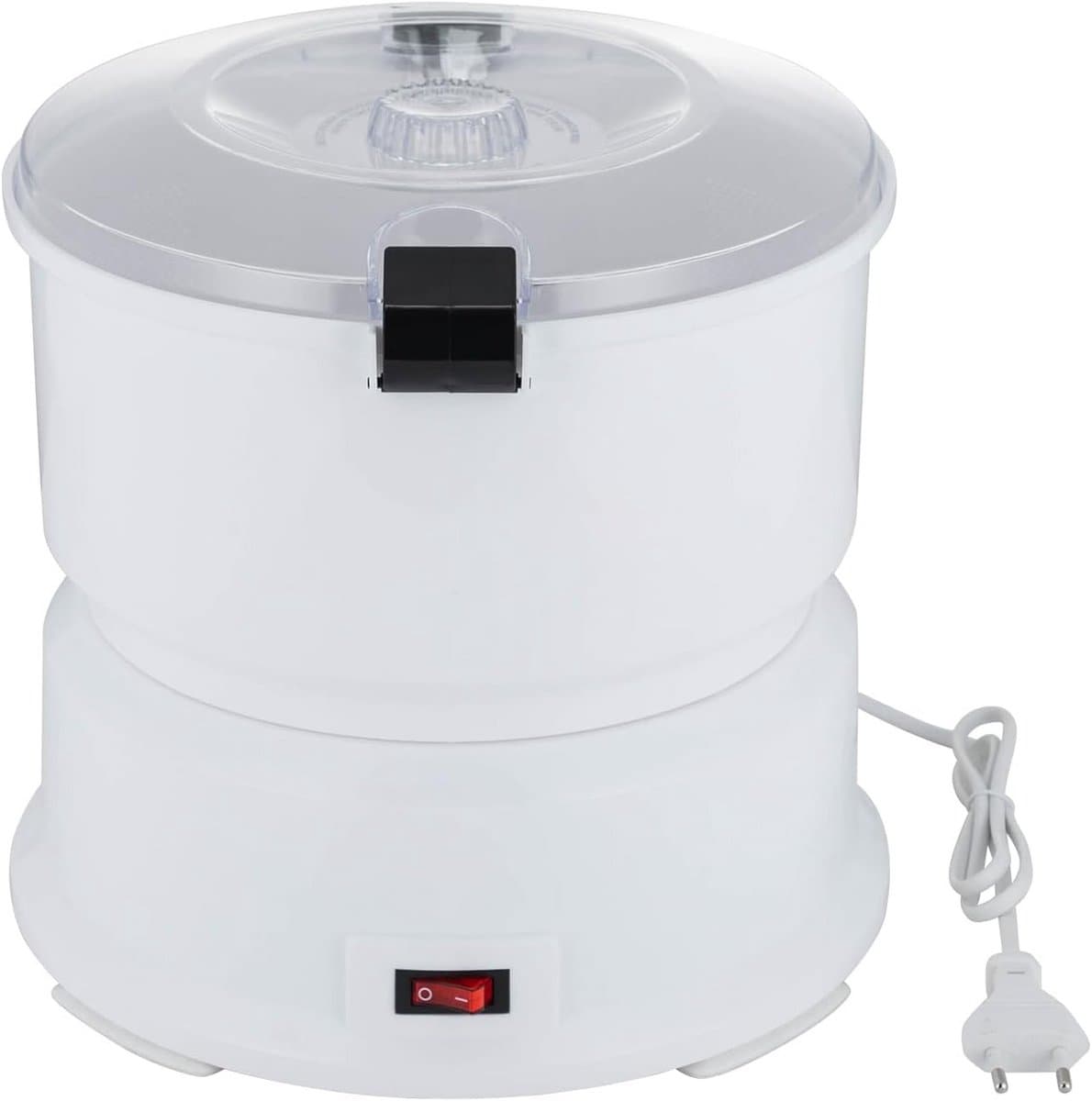Elektrische Aardappelschilmachine - Automatische Schilmachine - Snel Groenten Schillen - Krachtige Koperen Motor - 0.8 kg Capaciteit - Wit — afbeelding 1