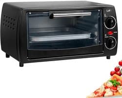 Mini Bakoven - Compacte Oven - Kleine Keukens - 900 Watt Vermogen - 9.5 Liter